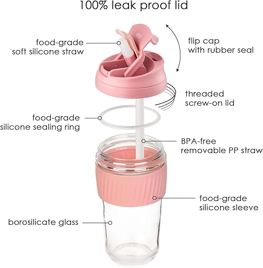 DUAL4 GLASS MUG 500ML