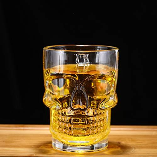 SKULL BEER MUG 300ML 6PCS 22391 |JZB-12502