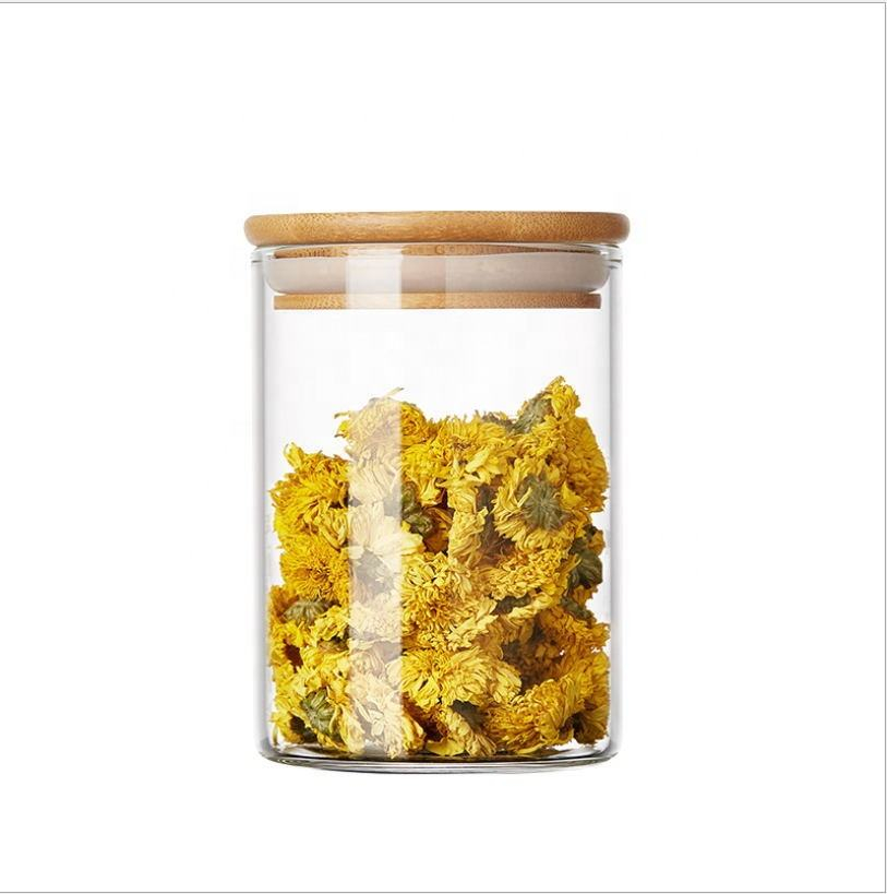 WOODEN LID JAR ROUND 270ML 1 PC 20465 | GDN10-270