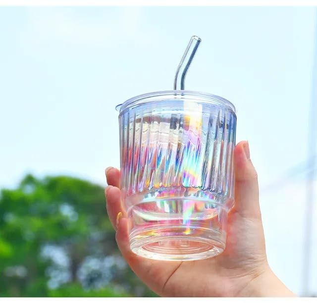 SIPPER MUG WITH STRAW 430ML 22378 | H6-0011