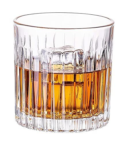 WHISKY GLASS CUT LINING 300ML 6PCS SET 21670 | Y6011