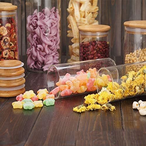 WOODEN LID JAR 270ML SQUARE 1PCS 21989 | GPG4060-1