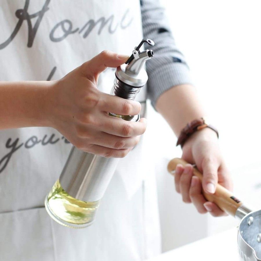 OIL BOTTLE ROUND 300ML 20099 |H2410-2-OIL