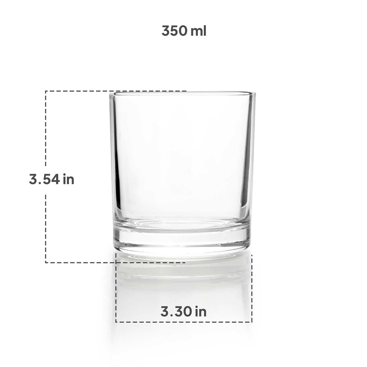 Liberty Whiskey Rocks Glass Set of 6 Pcs